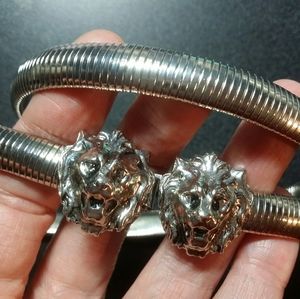 Vintage Anne Klein belt with lions